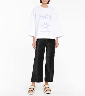 Verzierte Plateausandalen | Ganni