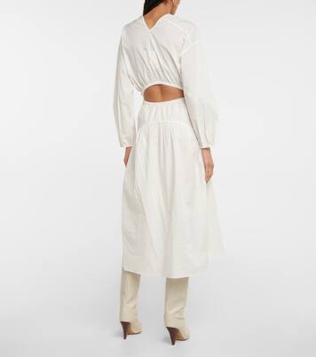 Robe midi en coton | Vince