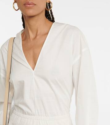 Robe midi en coton | Vince