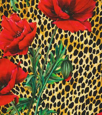 Floral cotton jersey T-shirt | Dolce&Gabbana Kids