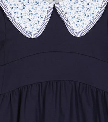 Robe en coton mélangé à fleurs | Il Gufo