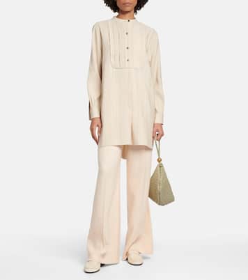 Top in seta a righe | Loro Piana