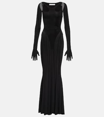 Abito lungo con guanti | Dion Lee
