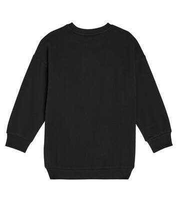 Logo embellished cotton sweatshirt | Balmain Kids