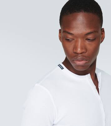 Camiseta con botones Re-Edition | Dolce&Gabbana