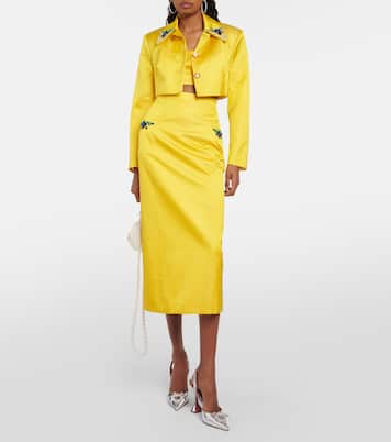 Set aus Jacke und Cropped-Top | Miss Sohee