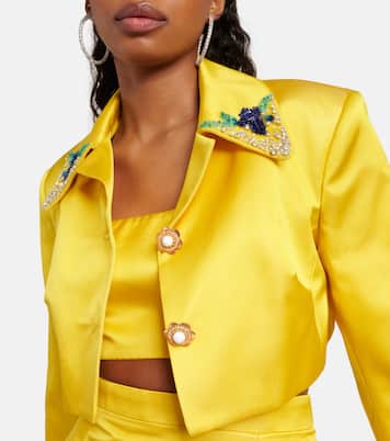 Set aus Jacke und Cropped-Top | Miss Sohee