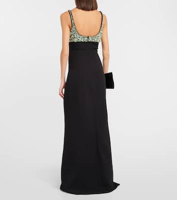 Verzierte Robe Beatriz | Safiyaa