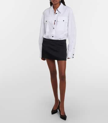 Minifalda Jett de crepé | Khaite