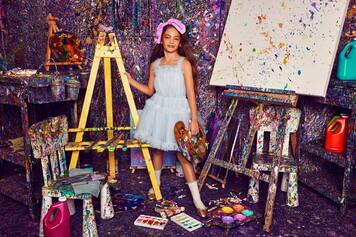 Easel ruffled tulle dress | Tutu Du Monde