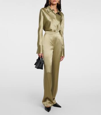 Hose Tova aus Seidensatin | Joseph