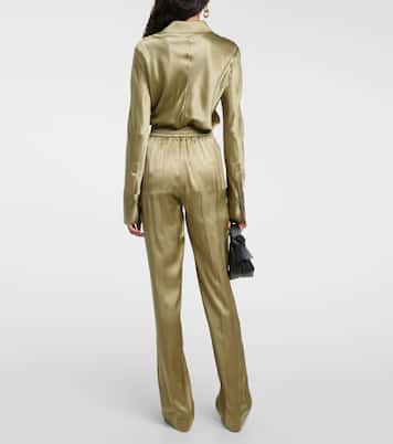 Hose Tova aus Seidensatin | Joseph