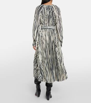 Midikleid Carol aus Chiffon | Proenza Schouler