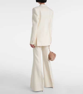 Blazer cruzado Gavin de seda y lana | Gabriela Hearst