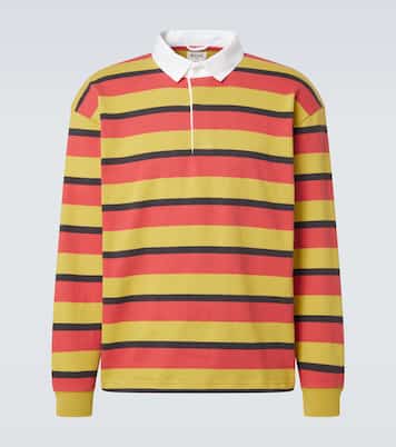 Rec striped cotton polo shirt | Bode