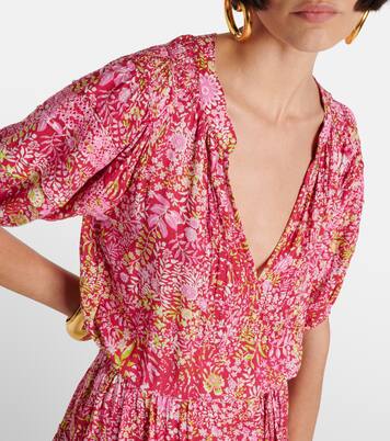 Robe Bona à fleurs | Poupette St Barth