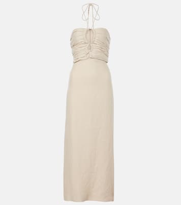 Robe midi Tortugas en lin | Faithfull