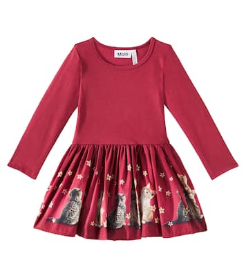 Baby - Abito Candi in cotone con stampa | Molo