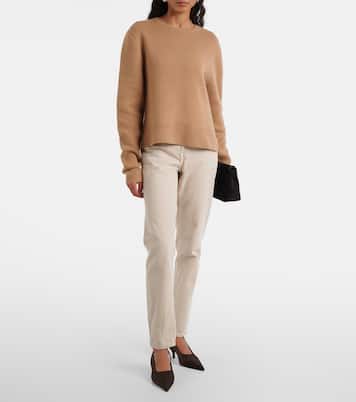 Low-rise tapered jeans | Toteme