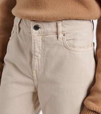 Low-rise tapered jeans | Toteme