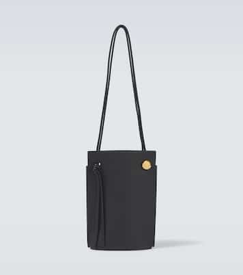 Pebble Dice Pocket leather shoulder bag  | Loewe