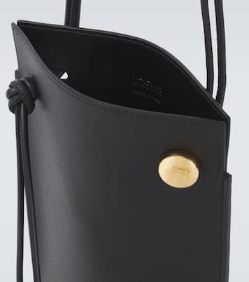 Pebble Dice Pocket leather shoulder bag  | Loewe