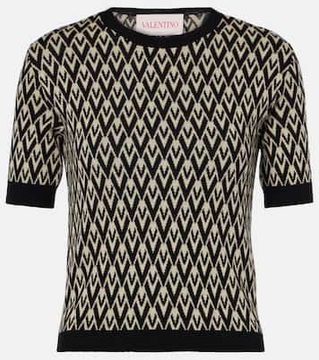 Toute La V virgin wool sweater | Valentino