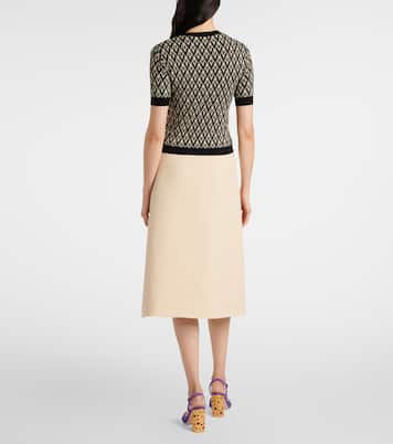 Toute La V virgin wool sweater | Valentino