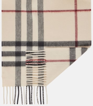 Giant Check cashmere scarf | Burberry