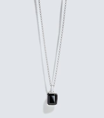 Halskette aus Sterlingsilber mit Onyx | Mateo