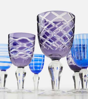 Cobalt set of 6 wine glasses | Polspotten