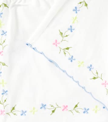 Hermione embroidered cotton shorts | The New Society