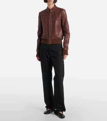 Lederjacke Bader | The Row