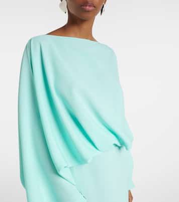 Abito lungo La Maddalena in crêpe cady | Taller Marmo