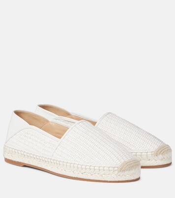 Espadra raffia espadrilles | Manolo Blahnik