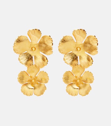 Collette gold-plated drop earrings | Jennifer Behr