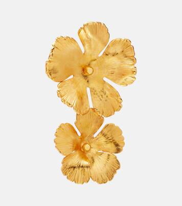 Collette gold-plated drop earrings | Jennifer Behr