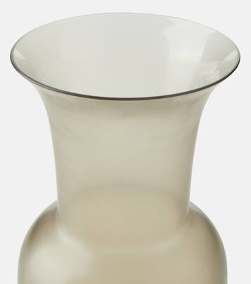 Satin Murano glass vase | Venini