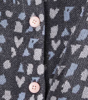 Cropped jacquard cardigan | Scotch & Soda Kids