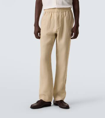 Gerade Hose aus Leinen | Sunspel