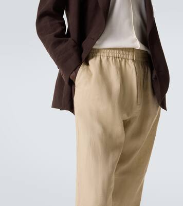 Gerade Hose aus Leinen | Sunspel