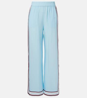 Pantalon droit Orissa rayé | Simkhai