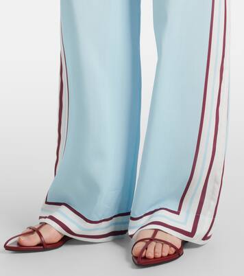 Pantalon droit Orissa rayé | Simkhai