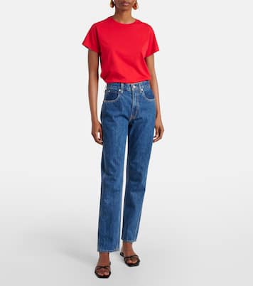 High-Rise Straight Jeans Virginia Slim | Slvrlake
