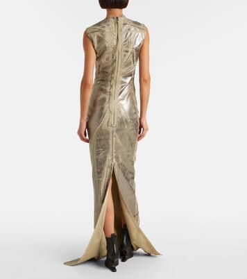 Robe longue en denim | Rick Owens