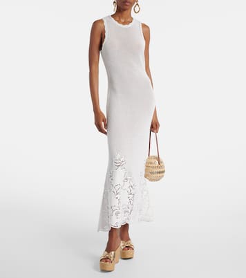 Leda 100 leather platform wedge sandals | Jimmy Choo