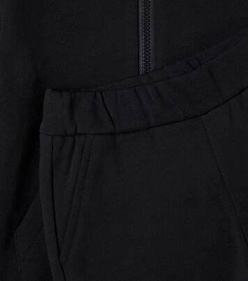 Cotton jersey hoodie and sweatpants set | Moncler Enfant