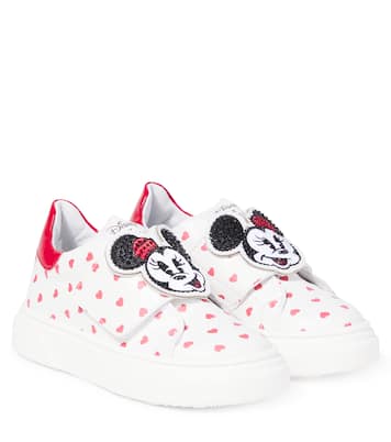 x Disney® embellished sneakers | Monnalisa