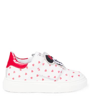 x Disney® embellished sneakers | Monnalisa