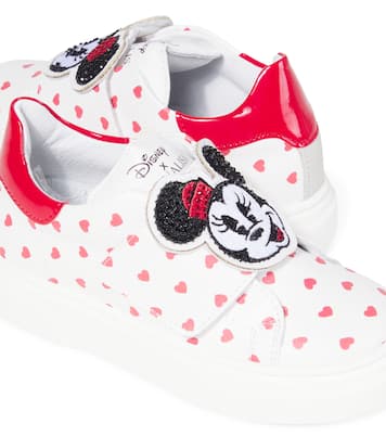 x Disney® embellished sneakers | Monnalisa